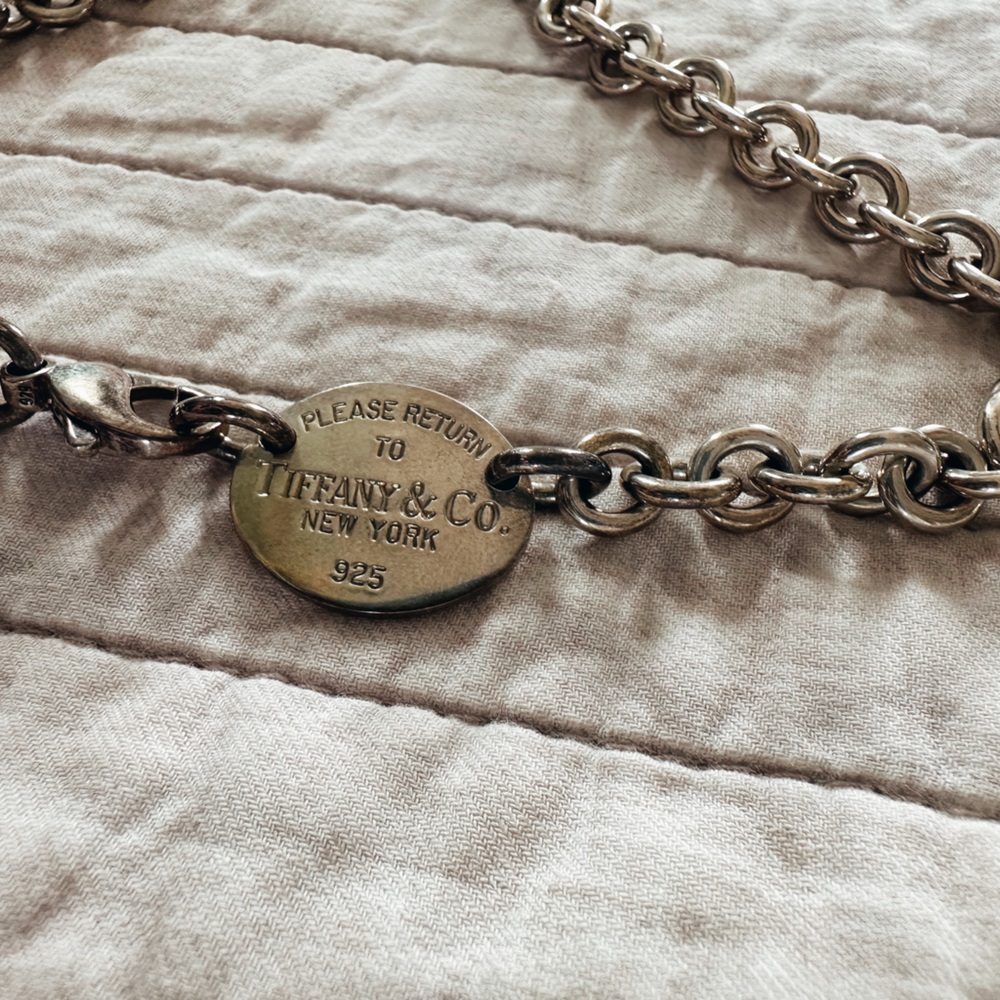 Return to Tiffany necklace 17” - Picture 5 of 5